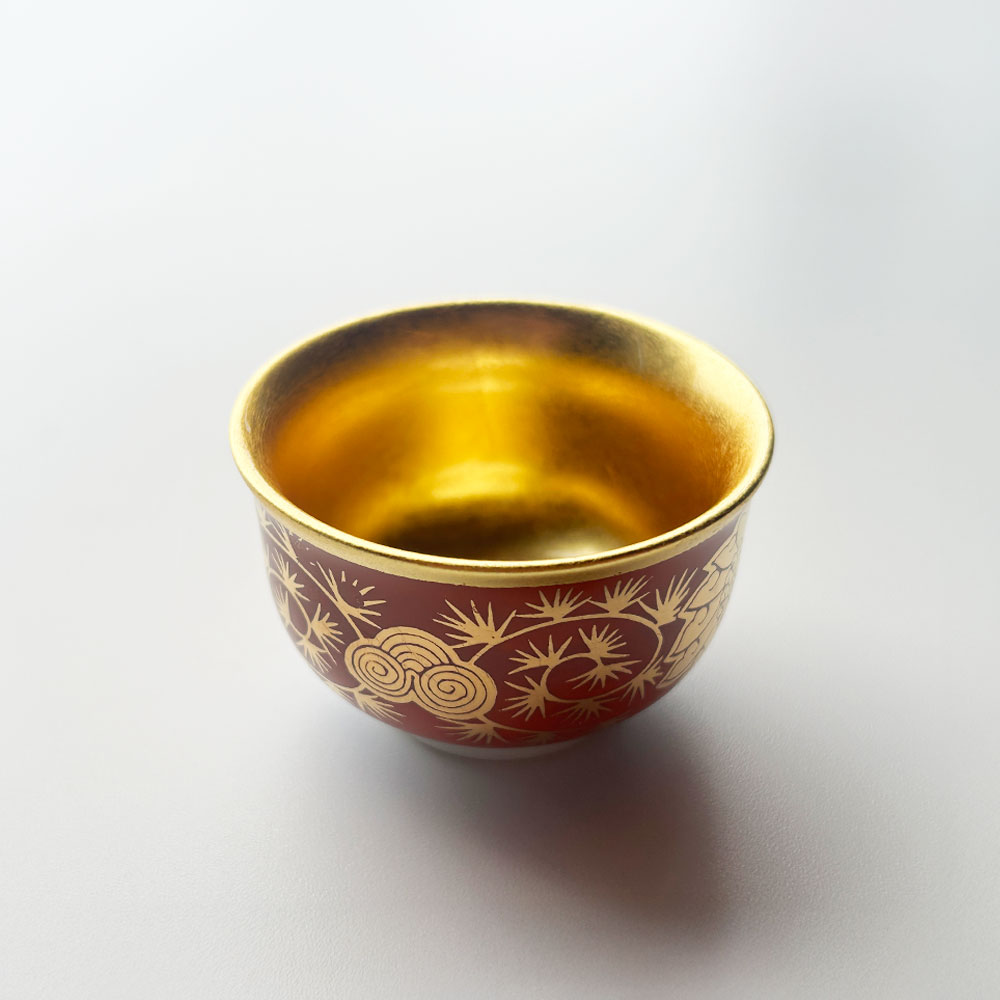 【工場直送わけあり品50%OFF】九谷焼　永楽盃【区分D　251218-11】