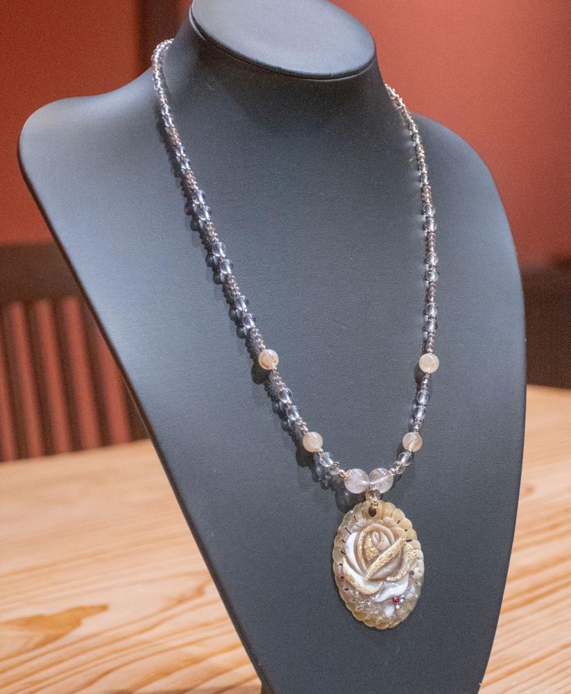 《しつらえ》 水牛　ネックレス TN-1891