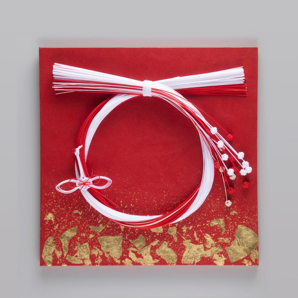 金沢水引パネル 粋 <紅> | プレゼント 長寿祝い