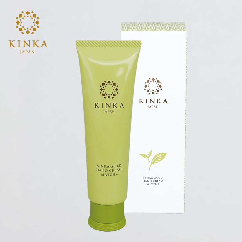 《夏限定》 金華ゴールド　ハンドクリーム　抹茶