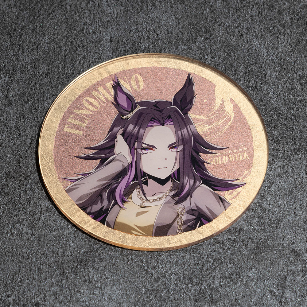 ウマ娘　金沢箔アクリルコースター　フェノーメノ(メール便発送)