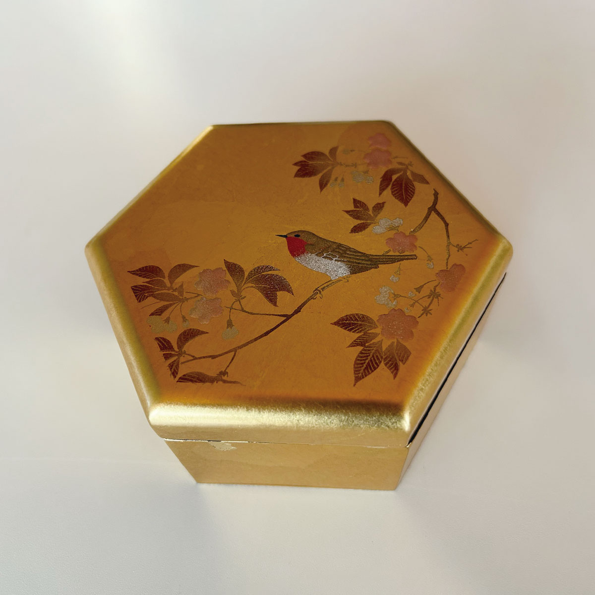 工場直送わけあり品50%OFF】花見鳥　STYLE　金沢金箔の箔一|　小箱【区分D　A102-04010】　HAKUICHI