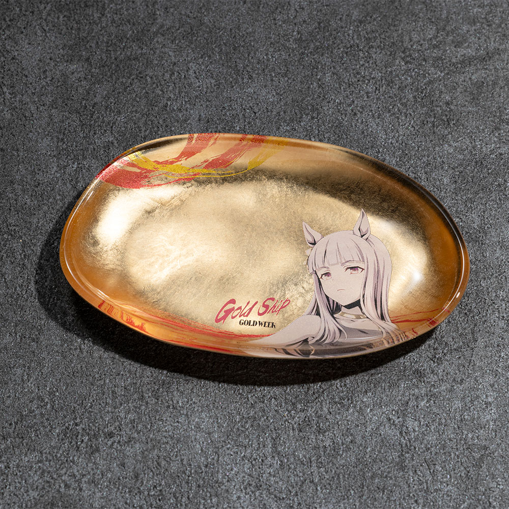 ウマ娘　金沢箔ガラストレー　ゴールドシップ