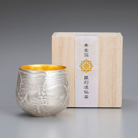 銀彩 凜仙茶　Rinsencha(金)