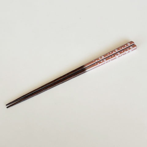 【工場直送わけあり品50%OFF】金の箸　銀の箸　桜(桜色)【区分D　260406-19】