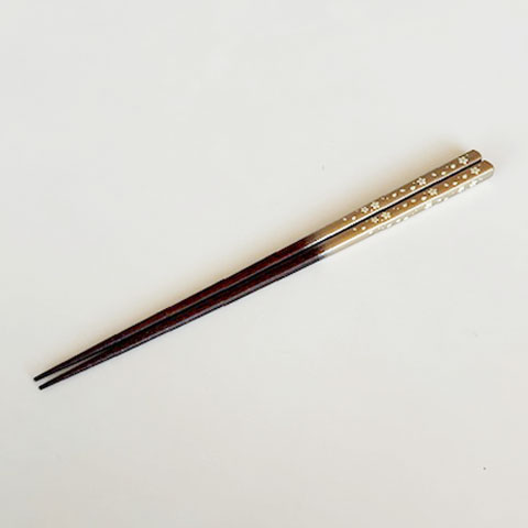 【工場直送わけあり品50%OFF】金の箸　銀の箸　桜(金)【区分D　260406-20】