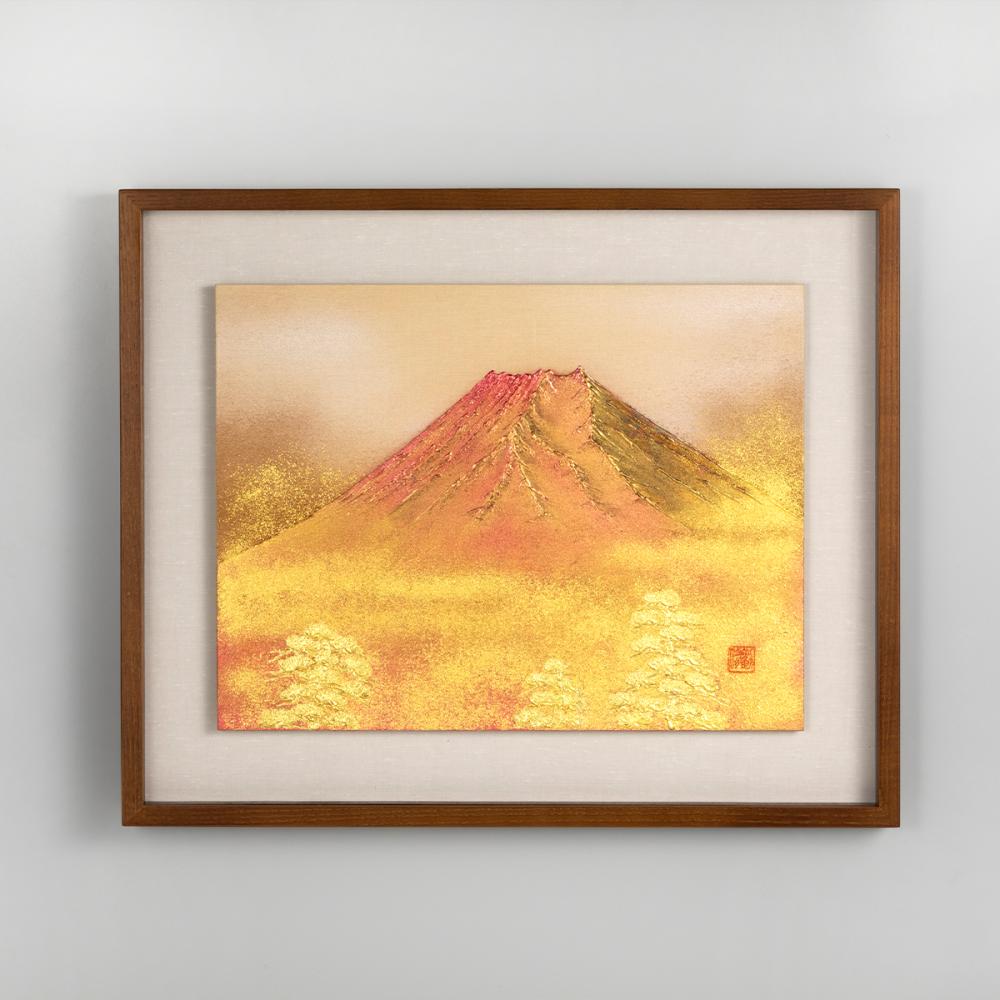 雅飾り　赤富士