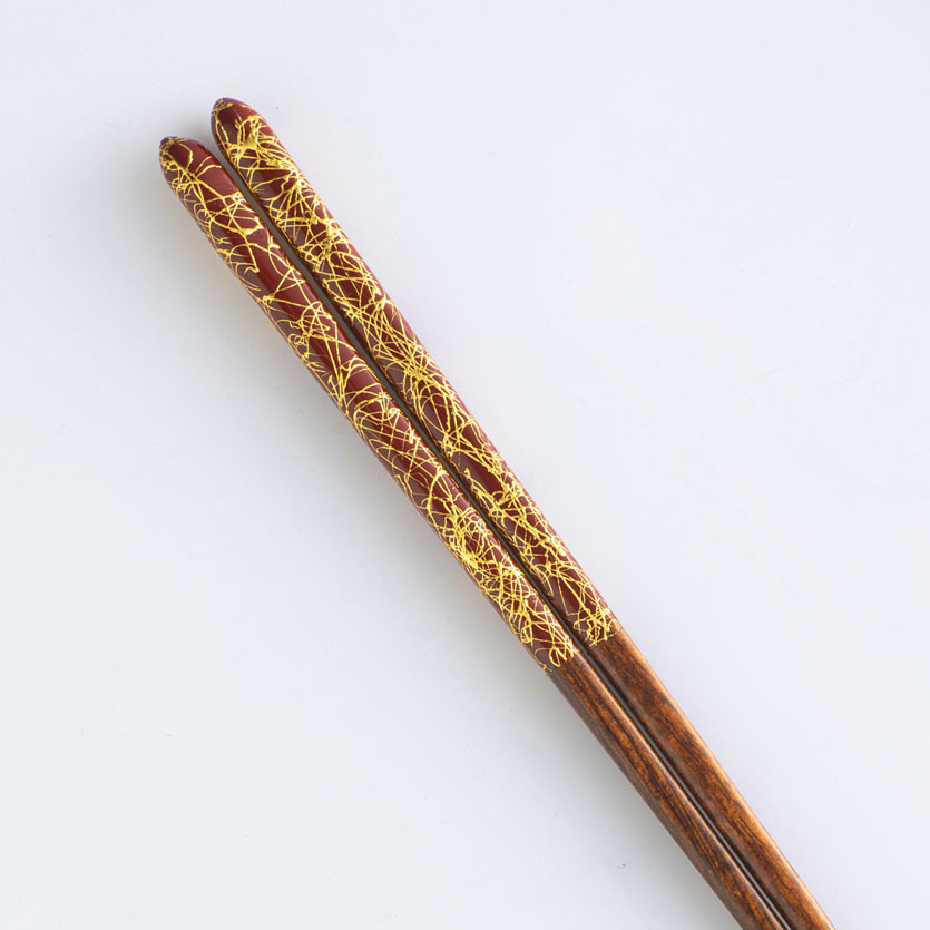 金の箸　銀の箸　金糸(赤)