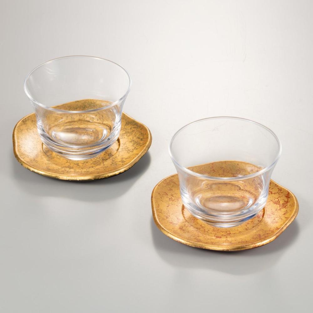 華おぼろ　梅型冷茶セット<2組>