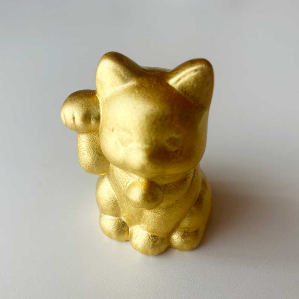 【工場直送わけあり品50%OFF】開運　招き猫(右手)(M)【区分D　250822-6】