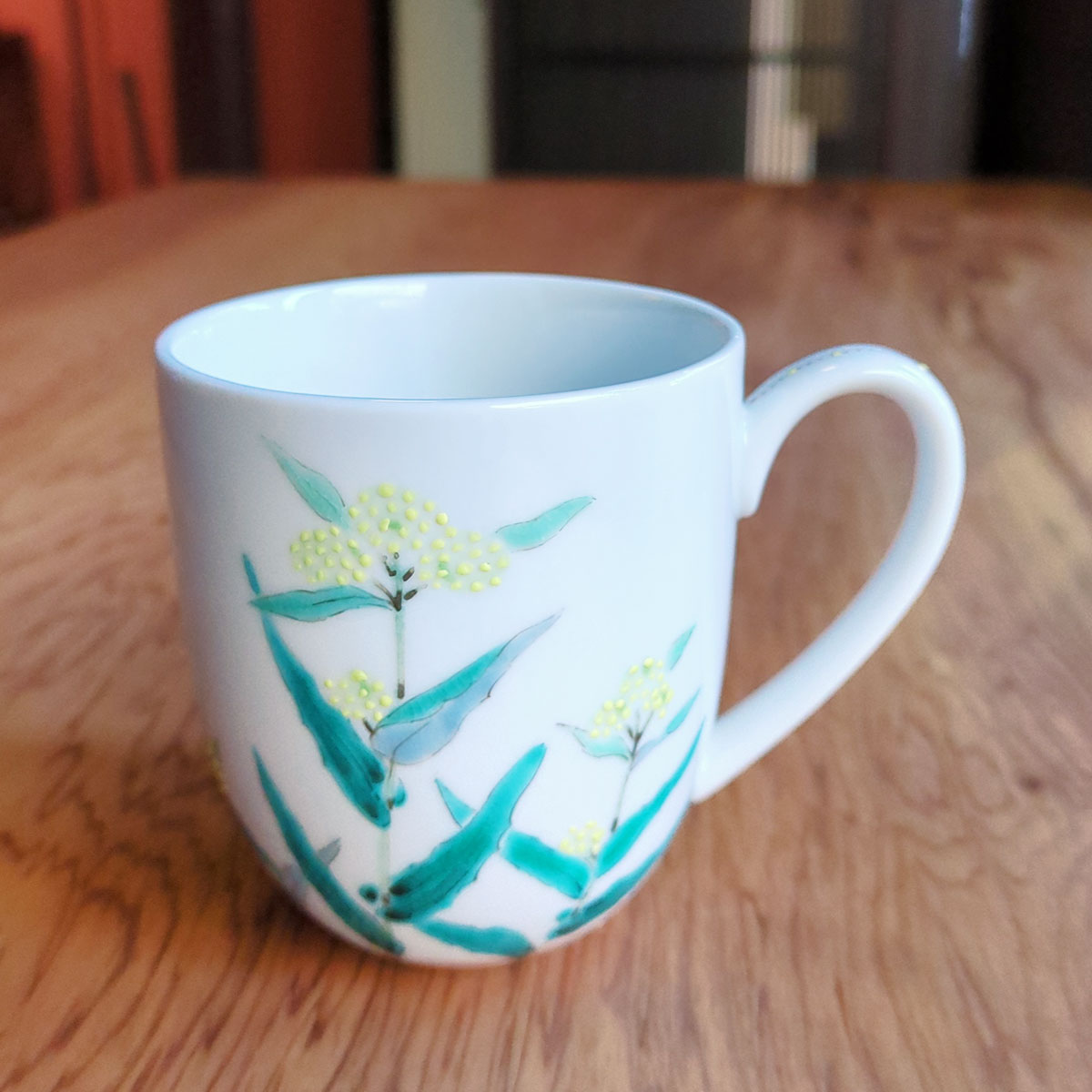 《しつらえ》マグカップ　母子草 (大兼政花翠)