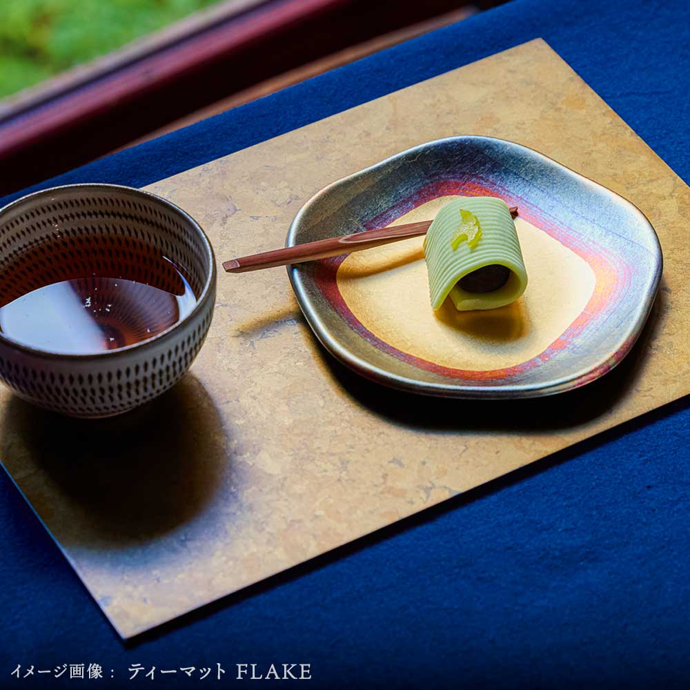 HAKU LA TABLE/ハクラターブル　箔一テーブルマット3色お正月折敷 箔一 HAKU LA TABLE TABLE MAT / はくいち ハクラターブル