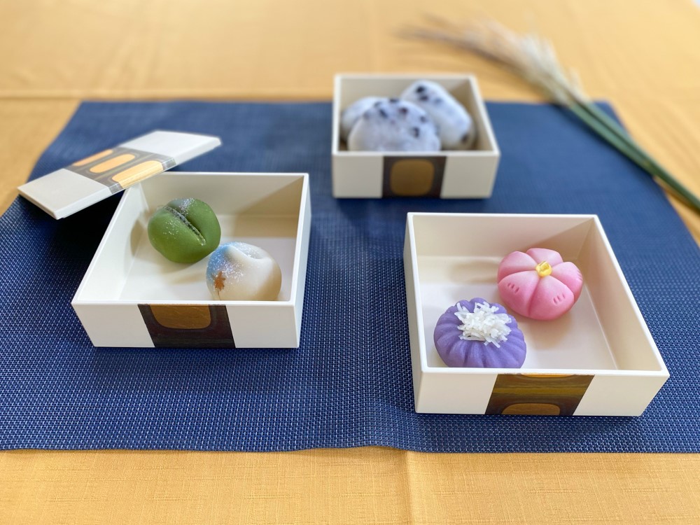 金沢箔のお重で楽しむ、秋の味覚。