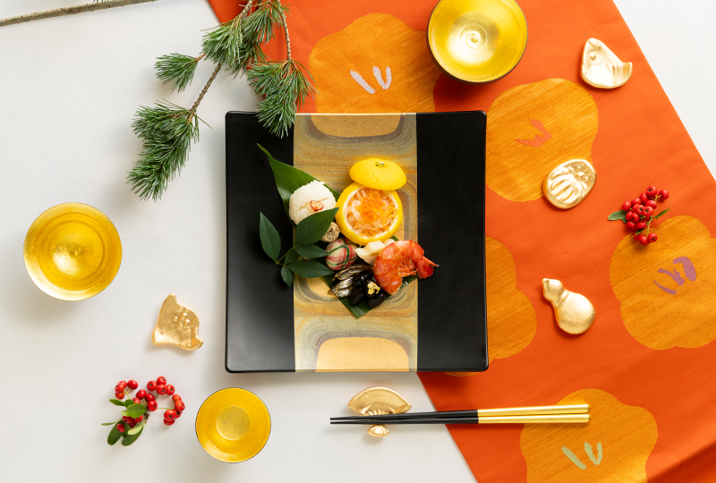 ワンプレートおせちで新年を迎える