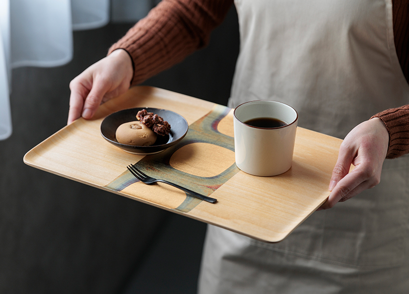 木製トレイ 昭和59年11月13日