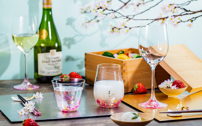 春待ち桜テーブルセッティングイメージ