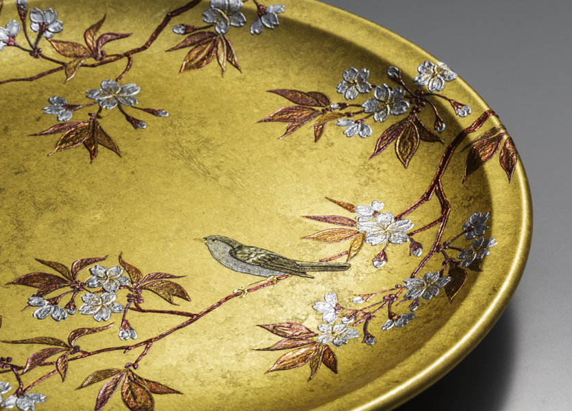 飾り皿 立雛(皿立て付) - 金沢金箔の箔一オンラインショップ| HAKUICHI STYLE